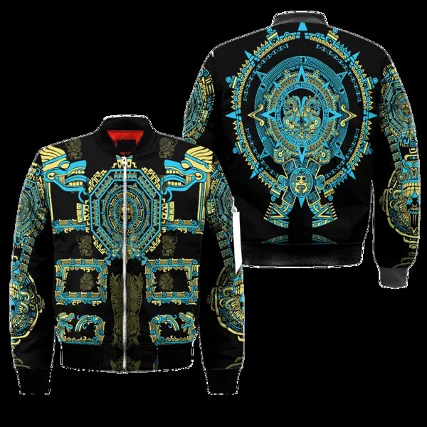 Мужская куртка-бомбер унисекс с 3D-принтом, мексиканская ретро-куртка на молнии в стиле панк, женская уличная одежда в стиле Харадзюку, зимне...