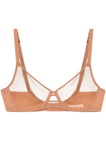 Agent Provocateur сетчатый бюстгальтер Lucky, нейтральный цвет