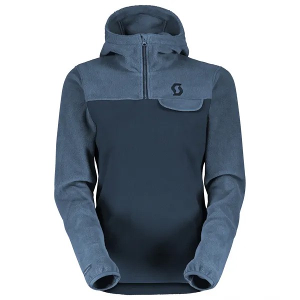 Флисовая жилетка Scott Women's Pullover Defined Original Fleece, цвет Metal Blue/Dark Blue