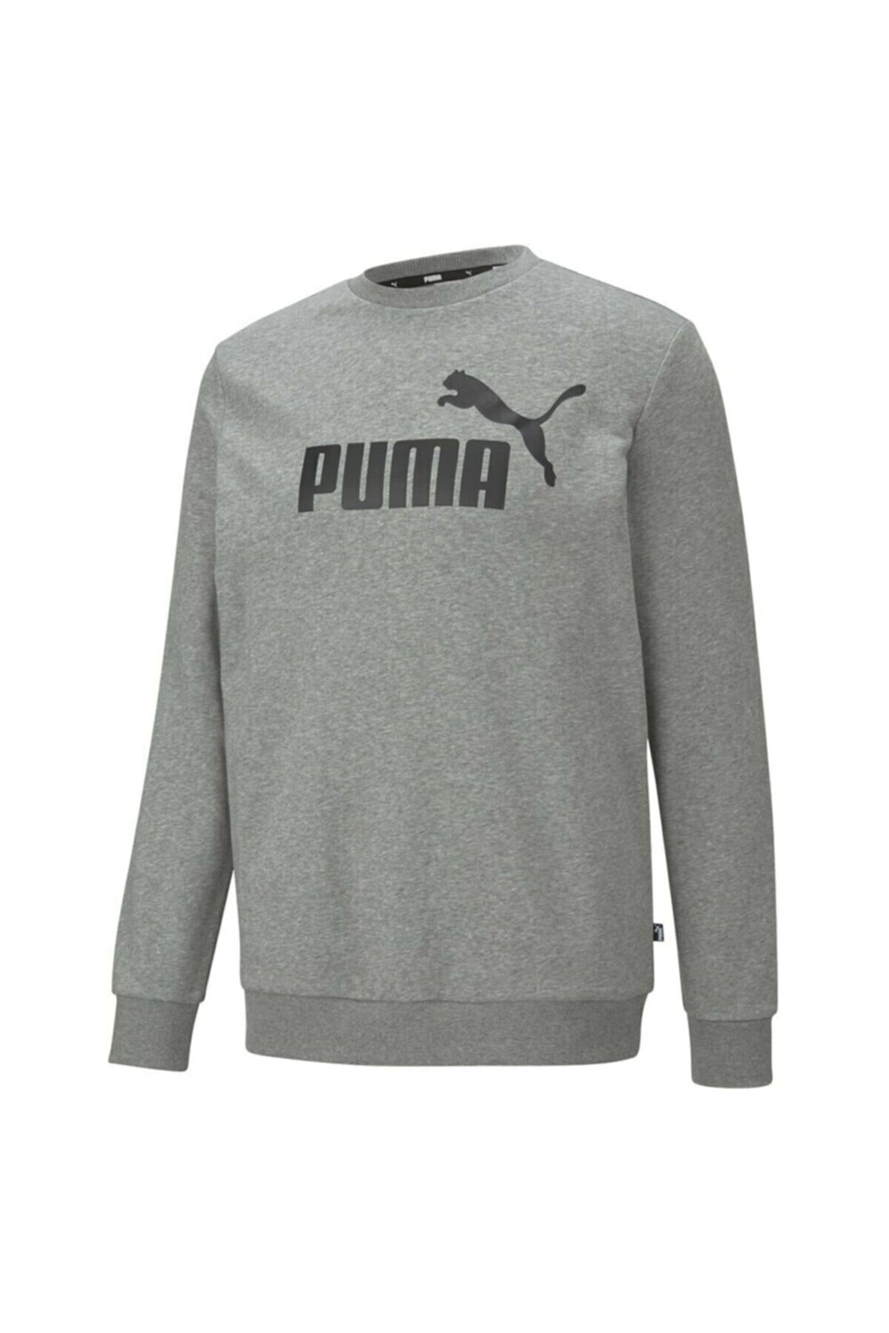 Мужской свитшот Ess Big Logo Crew Tr Medium Grey Heather Puma, серый