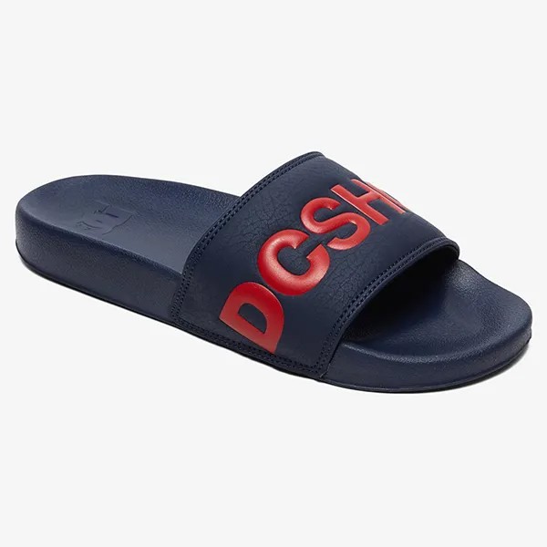 Сланцы мужские DC ADYL100043 синие 9 US