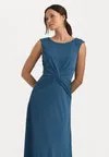 Платье из джерси TESSANNE SHORT SLEEVE DAY DRESS Ralph Lauren, синий