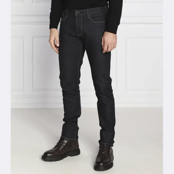 Джинсы узкого кроя j06 Emporio Armani, синий