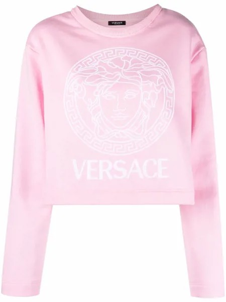 Versace толстовка с логотипом