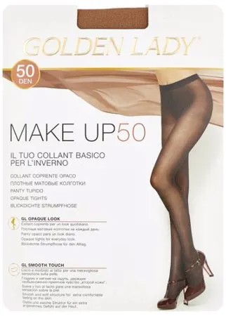 Колготки Golden Lady Make Up 50 den, размер 3-M, melon (бежевый)