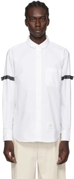 Белая рубашка на пуговицах Thom Browne