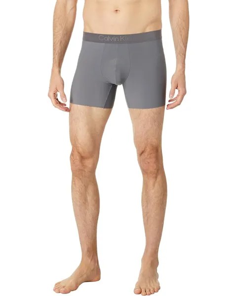 Боксеры Calvin Klein Underwear CK Black-Micro, цвет Grey Sky