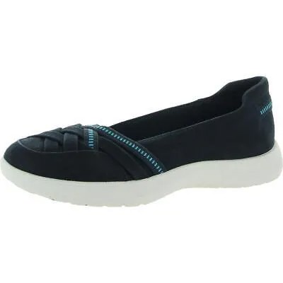 Женские мокасины без шнуровки Adella Poppy Cloudsteppers by Clarks Туфли-лодочки на плоской подошве BHFO 4154