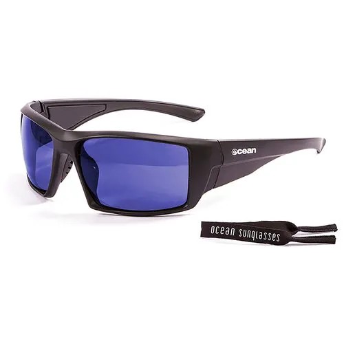 Солнцезащитные очки OCEAN OCEAN Aruba Matt Black / Revo Blue Polarized lenses, черный