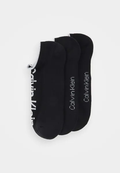 Носки SNEAKER ATHLEISURE 3 PACK UNISEX Calvin Klein Underwear, черный