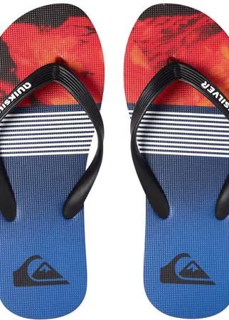 Вьетнамки мужские Quicksilver Molokailavadivs красные 8 UK