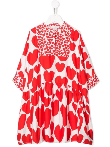 Stella McCartney Kids платье с принтом