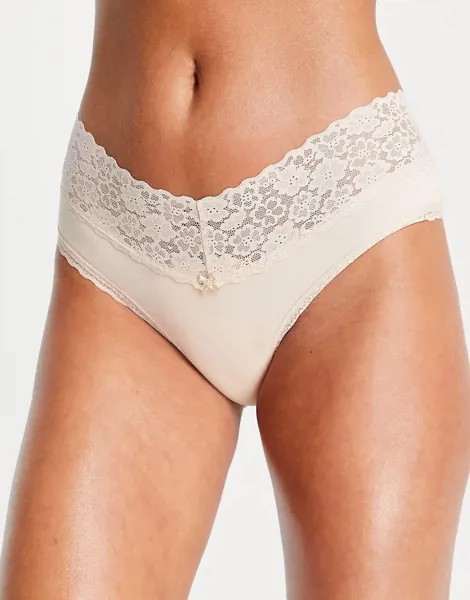 Розовые трусы Aerie Vintage-Розовый цвет