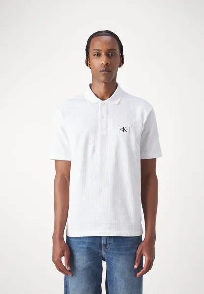 Рубашка поло Calvin Klein Jeans, белый