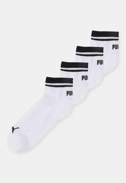Носки Heritage Quarter Unisex 4 Пакета Puma, белый