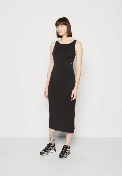 Платье из джерси Calvin Klein Jeans, черный