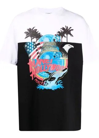 VETEMENTS Planet Hollywood-print T-shirt