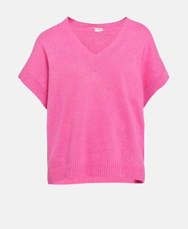 Пуловер без рукавов S.Oliver Black Label, розовый