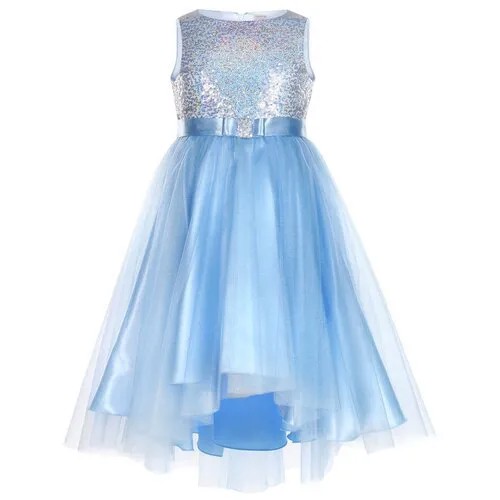 Нарядное платье ALOLIKA Эльза (голубой 140)