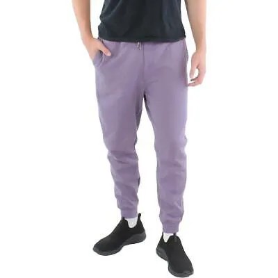 Мужские хлопковые фиолетовые махровые брюки Active до щиколотки XL BHFO 3834