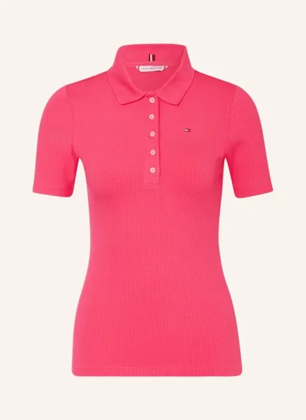 Рубашка поло TOMMY HILFIGER Jersey, розовый