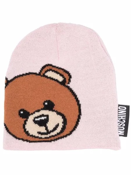 Moschino Kids шапка бини Teddy Bear