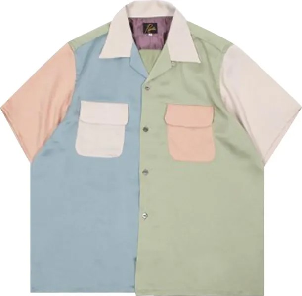 Рубашка Needles Classic Shirt 'Light Tone', разноцветный