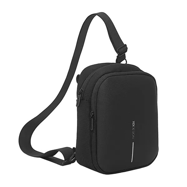 Сумка-рюкзак унисекс XD Design Boxy Sling черный, 21х16х7,5 см