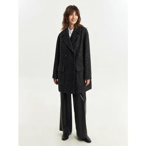 Пальто  Pompa, размер 42/170, серый
