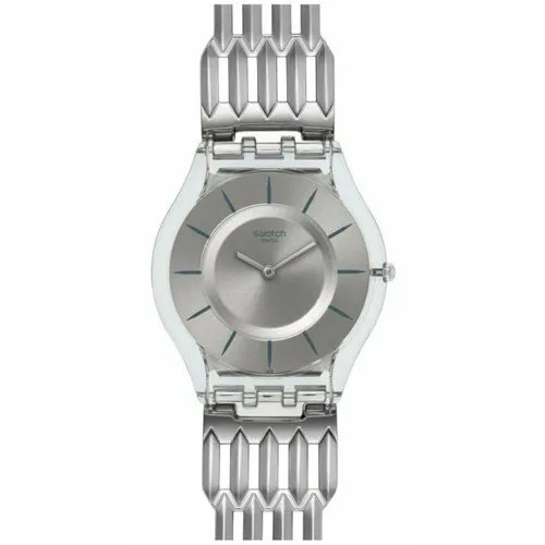 Наручные часы swatch, серебряный