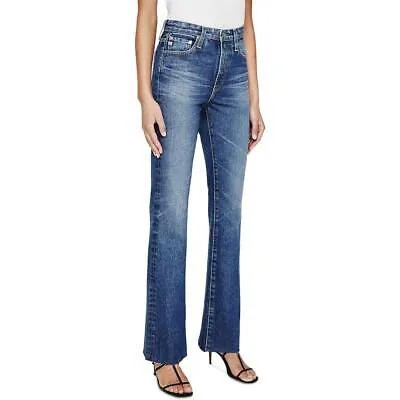 Женские синие джинсы Bootcut Alexxis Adriano Goldschmied с высокой посадкой 32R BHFO 9905