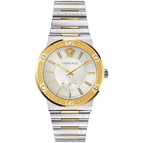 Наручные часы Versace Greca Наручные часы Versace VEVI00320 кварцевые, золотой, серебряный