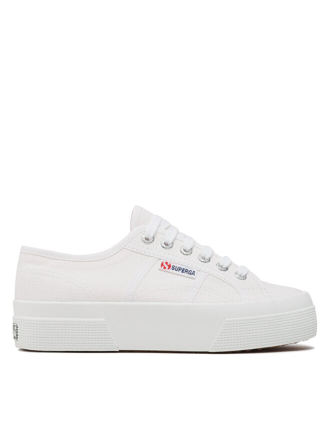 Тканевые кроссовки 2740 Platform Superga, белый