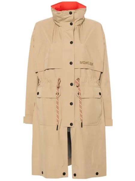 Moncler Grenoble парка Seigne, нейтральный цвет