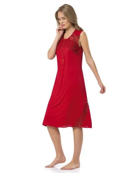Ночная сорочка женская Turen 3124 красная XXL