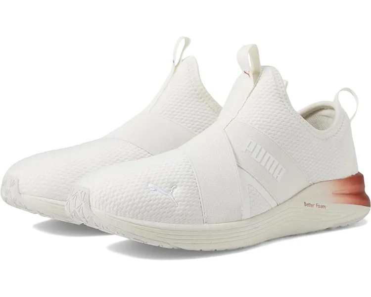 Кроссовки PUMA Better Foam Prowl Slip-On, цвет Warm White/Puma Copper/Puma White