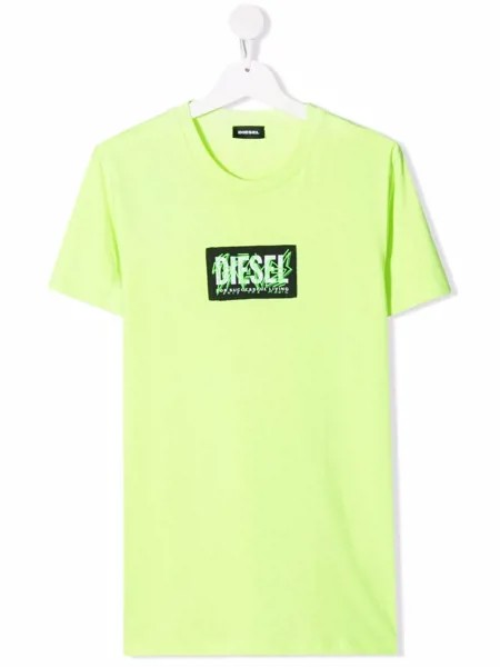 Diesel Kids футболка с логотипом