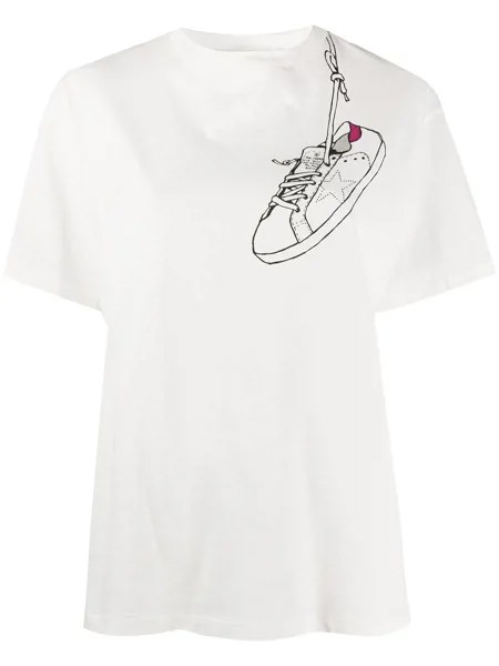 Golden Goose футболка с принтом