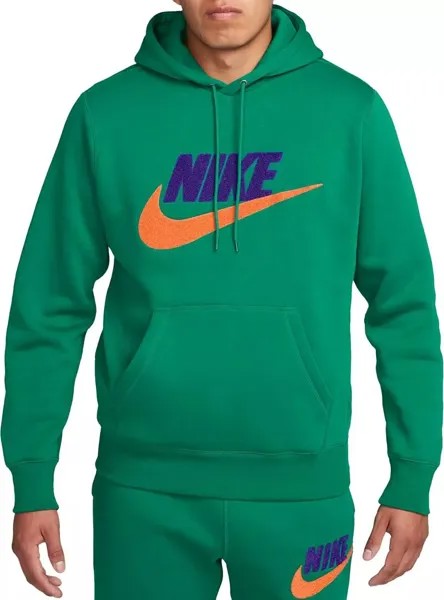 Мужская худи Nike Club из синели с начесом из флиса Futura