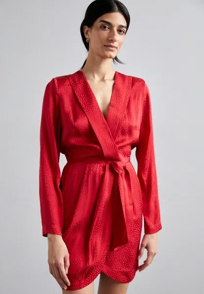 Повседневное платье ROBE The Kooples, цвет oriental red