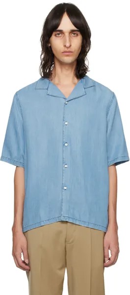 Синяя джинсовая рубашка Эрен Officine Generale