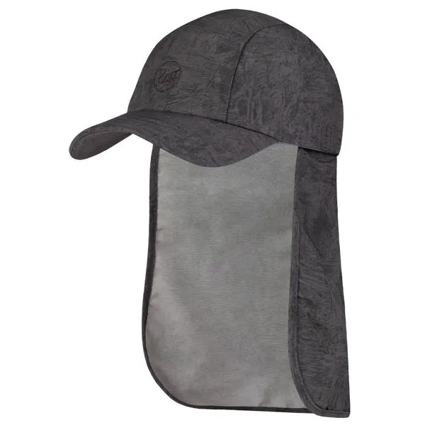 Бейсболка унисекс Buff Bimini Cap zinc dark grey, one size