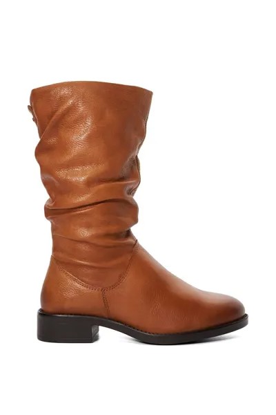 Кожаные ботинки из телячьей кожи 'Tyling' Dune London, коричневый
