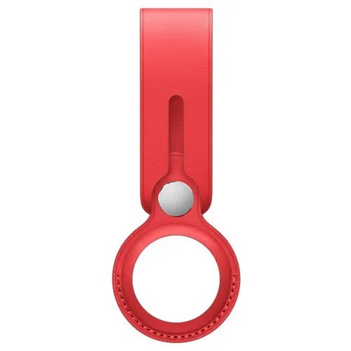 Брелок-подвеска для APPLE AirTag Leather Loop Red MK0V3ZM/A