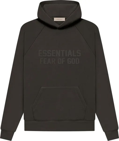 Худи Fear of God Essentials Hoodie 'Off Black', черный