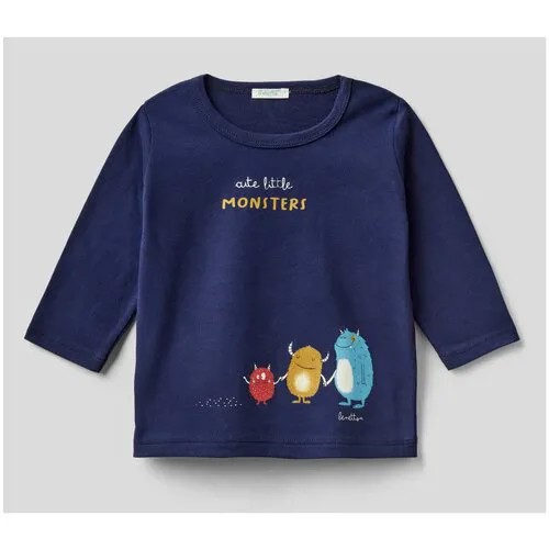 Лонгслив United Colors of Benetton для новорожденных 22A_3ATNA101K_252_62