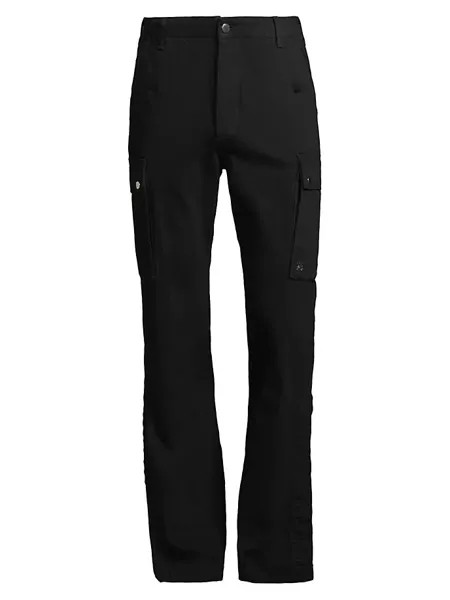 Расклешенные джинсовые брюки карго M65 Amiri, черный