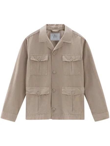 Woolrich куртка-рубашка Safari, нейтральный цвет