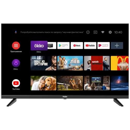 Телевизор Haier 32 Smart TV DX LED (2020), черный