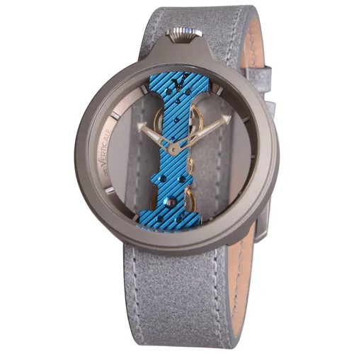Наручные часы Atto Verticale Titanium Titanium TT/05, серый, синий